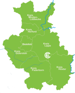 Karte Horn-Bad Meinberg